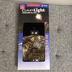 Realtree Camouflage Cap with LED Light